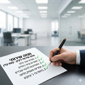חוזה ניקיון משרדים
